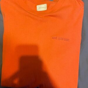 Aimé Leon Dore Orange long sleeve